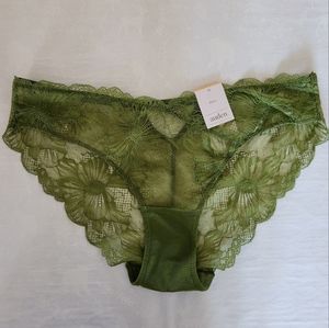 💕🔥NWT Auden Panties lace bikini Green Small Medium